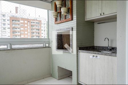 Sacada Gourmet de apartamento para alugar com 2 quartos, 70m² em Itacorubi, Florianópolis