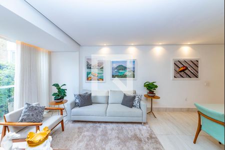 Sala de apartamento à venda com 3 quartos, 120m² em Palmeiras, Belo Horizonte