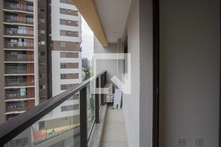 Varanda de apartamento à venda com 1 quarto, 32m² em Jardim das Acacias, São Paulo