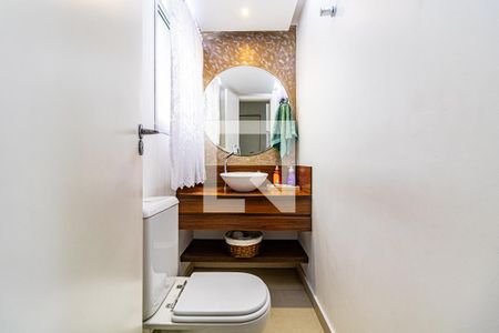 Lavabo de casa de condomínio à venda com 3 quartos, 142m² em Rio Pequeno, São Paulo