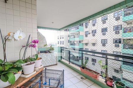 Varanda da Sala de apartamento à venda com 3 quartos, 100m² em Todos Os Santos, Rio de Janeiro