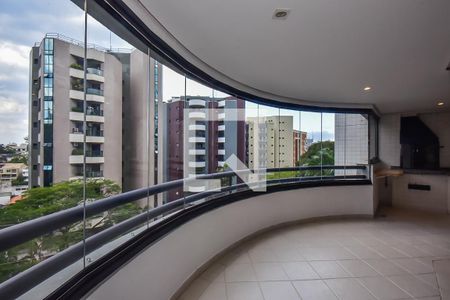 Varanda de apartamento para alugar com 3 quartos, 215m² em Paraíso do Morumbi, São Paulo