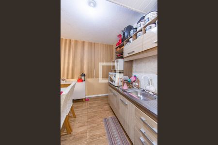 Sala/Cozinha de apartamento à venda com 2 quartos, 53m² em Estância Velha, Canoas