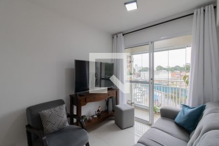 Sala de apartamento à venda com 2 quartos, 49m² em Ponte Grande, Guarulhos