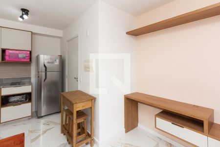 Sala/Cozinha de apartamento para alugar com 1 quarto, 27m² em Moema, São Paulo