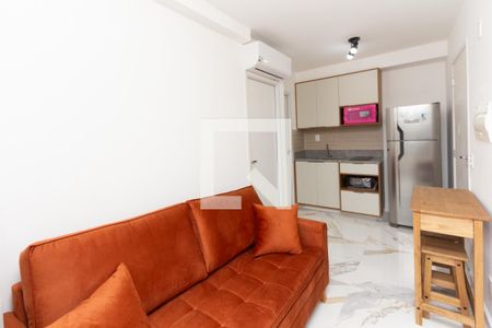 Sala/Cozinha de apartamento para alugar com 1 quarto, 27m² em Moema, São Paulo