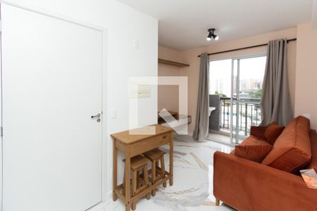 Sala/Cozinha de apartamento para alugar com 1 quarto, 27m² em Moema, São Paulo