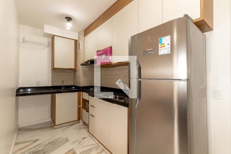 Cozinha de apartamento para alugar com 2 quartos, 35m² em Moema, São Paulo