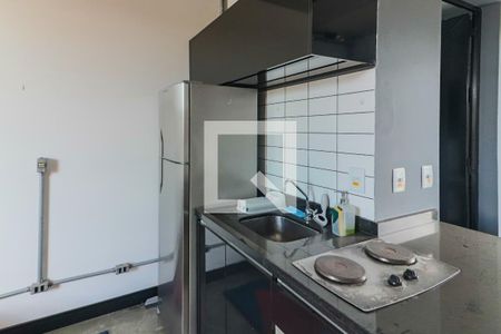 Studio - Quarto e Cozinha de apartamento à venda com 1 quarto, 22m² em Butantã, São Paulo