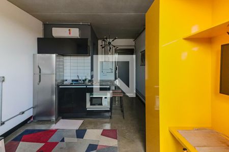 Studio - Quarto e Cozinha de apartamento à venda com 1 quarto, 22m² em Butantã, São Paulo