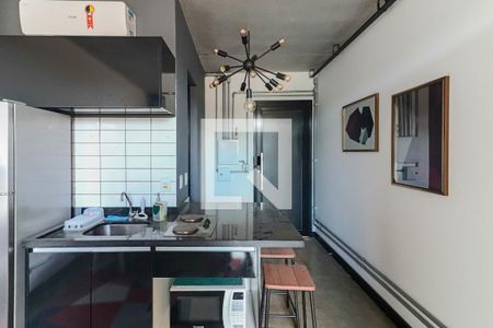 Studio - Quarto e Cozinha de apartamento à venda com 1 quarto, 22m² em Butantã, São Paulo