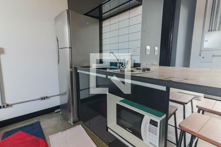 Studio - Quarto e Cozinha de apartamento à venda com 1 quarto, 22m² em Butantã, São Paulo