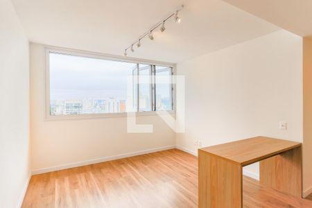 Sala de apartamento para alugar com 1 quarto, 38m² em Vila Sao Francisco (zona Sul), São Paulo