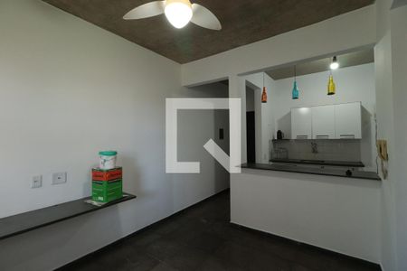 Sala de apartamento para alugar com 1 quarto, 35m² em Vila Amelia, Ribeirão Preto