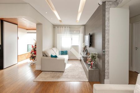 Sala de apartamento à venda com 2 quartos, 82m² em Jardim Caravelas, São Paulo