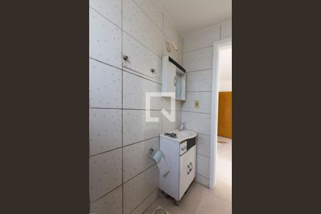 Banheiro de apartamento para alugar com 1 quarto, 45m² em Jardim Botânico, Porto Alegre