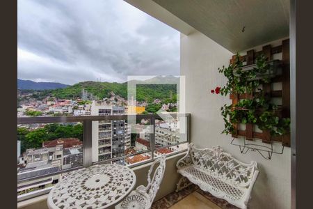 Varanda da Sala de apartamento à venda com 3 quartos, 118m² em Grajaú, Rio de Janeiro