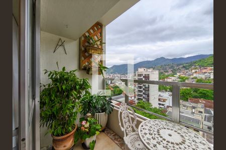 Varanda da Sala de apartamento à venda com 3 quartos, 118m² em Grajaú, Rio de Janeiro