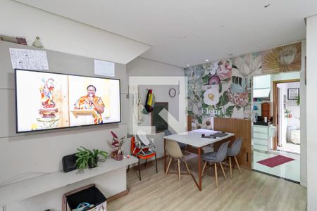 Sala de apartamento à venda com 3 quartos, 76m² em Santa Amelia, Belo Horizonte