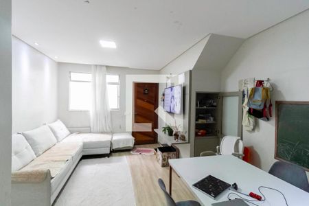 Sala de apartamento à venda com 3 quartos, 76m² em Santa Amelia, Belo Horizonte