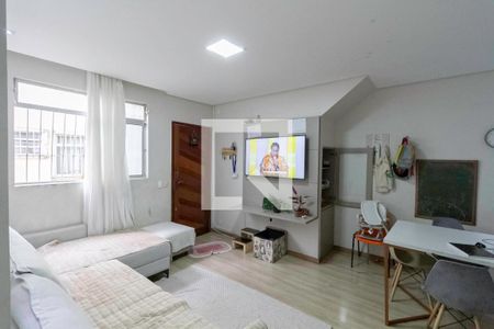 Sala de apartamento à venda com 3 quartos, 76m² em Santa Amelia, Belo Horizonte