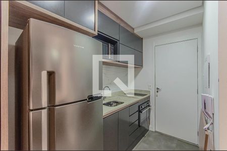 Cozinha de kitnet/studio à venda com 1 quarto, 25m² em Vila Mariana, São Paulo