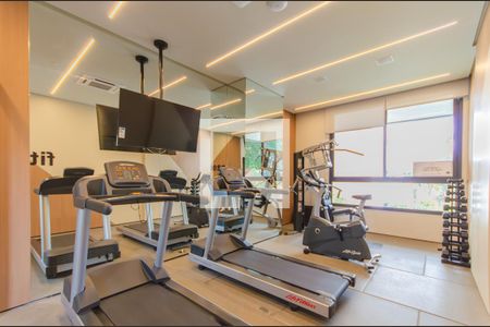Studio para alugar com 25m², 1 quarto e sem vaga Studio para alugar com 25m², 1 quarto e sem vagaÁrea comum - Academia