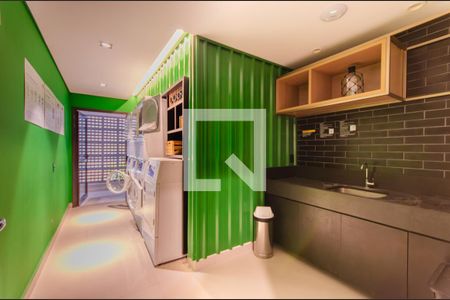Studio para alugar com 25m², 1 quarto e sem vaga Studio para alugar com 25m², 1 quarto e sem vagaÁrea comum - Lavanderia