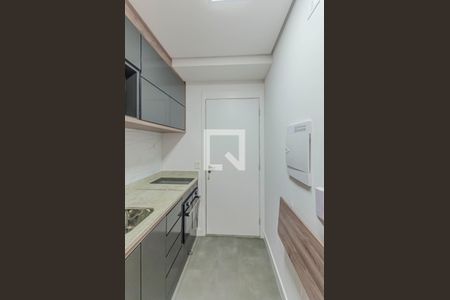 Cozinha de kitnet/studio à venda com 1 quarto, 25m² em Vila Mariana, São Paulo