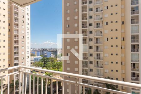 Sacada da Sala de apartamento à venda com 2 quartos, 60m² em Jardim Santa Eudoxia, Campinas