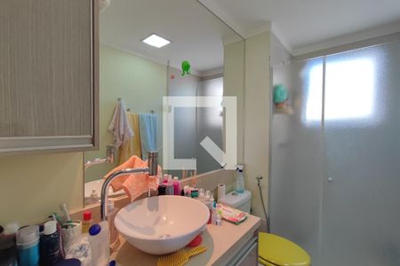 Banheiro Suíte de apartamento à venda com 3 quartos, 87m² em Parque Prado, Campinas