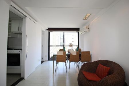 Sala de apartamento à venda com 1 quarto, 86m² em Vila Nova Conceição, São Paulo