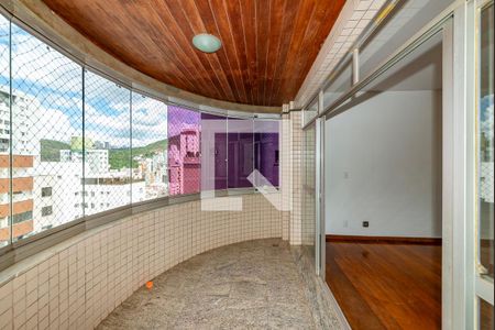 Varanda de apartamento para alugar com 4 quartos, 160m² em Buritis, Belo Horizonte