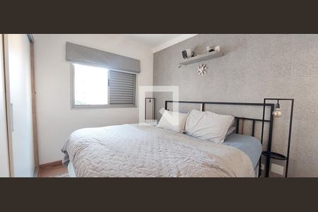 Quarto 1 suíte de apartamento à venda com 3 quartos, 89m² em Vila Gilda, Santo André