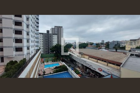 Vista Sala de apartamento à venda com 3 quartos, 89m² em Vila Gilda, Santo André