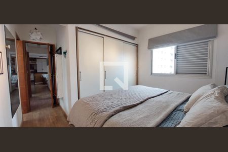 Quarto 1 suíte de apartamento à venda com 3 quartos, 89m² em Vila Gilda, Santo André