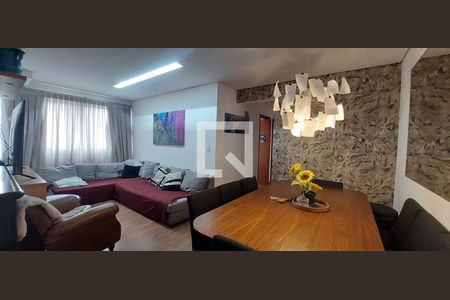 Sala de apartamento à venda com 3 quartos, 89m² em Vila Gilda, Santo André