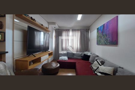 Sala de apartamento à venda com 3 quartos, 89m² em Vila Gilda, Santo André