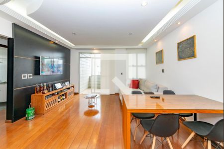 Sala de apartamento à venda com 3 quartos, 100m² em Buritis, Belo Horizonte