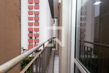 Sacada de apartamento à venda com 1 quarto, 45m² em Bela Vista, São Paulo