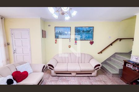 Sala de casa para alugar com 3 quartos, 159m² em Condomínio Maracanã, Santo André