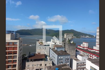 Vista da Sala de apartamento para alugar com 3 quartos, 100m² em Itararé, São Vicente