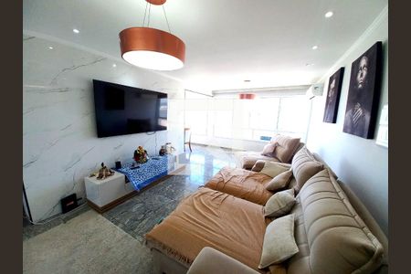 Sala de apartamento para alugar com 3 quartos, 100m² em Itararé, São Vicente