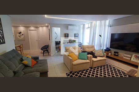 Sala de apartamento à venda com 3 quartos, 121m² em Vila Andrade, São Paulo