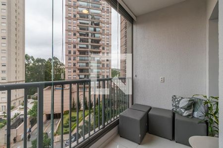 Varanda de apartamento para alugar com 2 quartos, 52m² em Alphaville Empresarial, Barueri