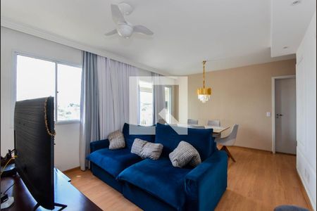 Sala de apartamento à venda com 4 quartos, 114m² em Vila Santo Antonio, Guarulhos