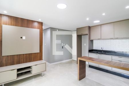 Sala de apartamento para alugar com 2 quartos, 56m² em Campo Belo, São Paulo