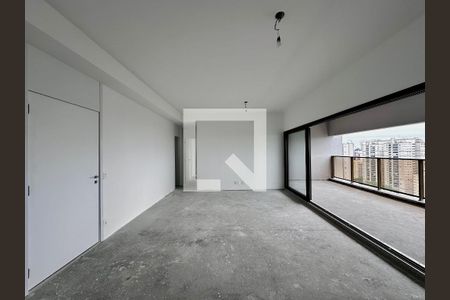 Sala  de apartamento à venda com 3 quartos, 136m² em Campo Belo, São Paulo