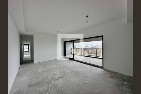 Sala  de apartamento à venda com 3 quartos, 136m² em Campo Belo, São Paulo