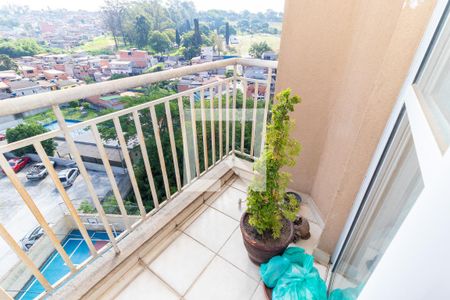 Varanda da Sala de apartamento à venda com 2 quartos, 48m² em Vila Carmosina, São Paulo